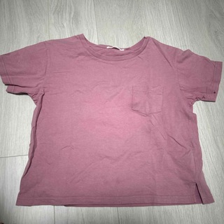 Tシャツ　半袖　トップス　ピンク　M(Tシャツ(半袖/袖なし))