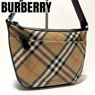 バーバリー(BURBERRY)の786✨美品✨バーバリー ショルダーバッグ ノバチェック シャドーホース レザー(ショルダーバッグ)