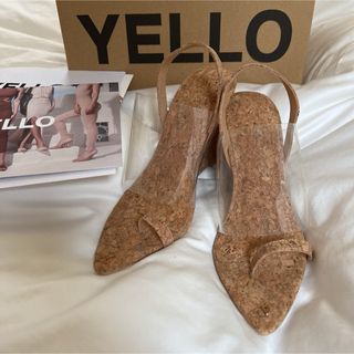 イエローブーツ(Yellow boots)のYELLO  SANDY TOES WEDGE SANDALS コルク【新品】(サンダル)