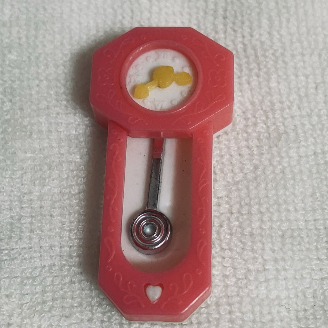 グリコ - グリコのおまけ① 昭和レトロ ピンクの家具セットの グリコ - グリコのおまけ① 昭和レトロ ピンクの家具セットの