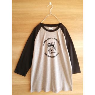 新品ペコちゃん*七分袖ラグラン*Ｔシャツ*未使用レディース*送料無料(Tシャツ(長袖/七分))