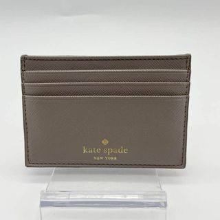 kate spade new york - ☆大人気☆ Kate spadeカードケース グレージュ レディース