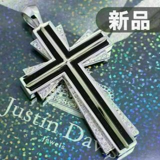 ジャスティンデイビス(Justin Davis)の新品未使用　ジャスティンデイビス　ダイヤモンドクロスペンダント　超高級　超希少(ネックレス)