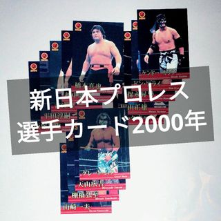 バンダイ(BANDAI)のBANDAI 新日本プロレスリング トレーディングカード １４枚(格闘技/プロレス)