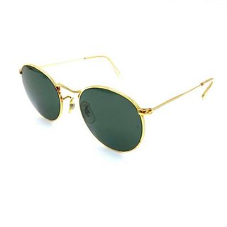 レイバン(Ray-Ban)の★Ray Ban レイバン BL ラウンド サングラス ゴールド×ブラック(サングラス/メガネ)