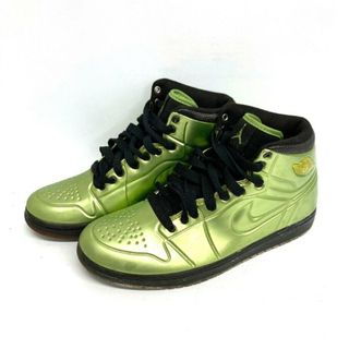 ナイキ(NIKE)の★NIKE ナイキ スニーカー 414823-01 AIR JORDAN I ANODIZED エアジョーダン アノダイズド グリーン size27.5cm(スニーカー)