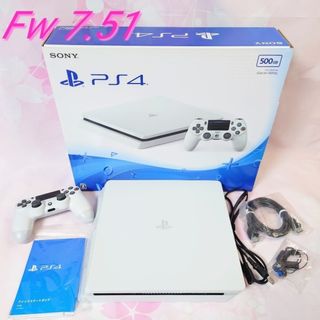 ソニー(SONY)のUsed♪ PlayStation4 本体 CUH-2000A Fw7.51(家庭用ゲーム機本体)