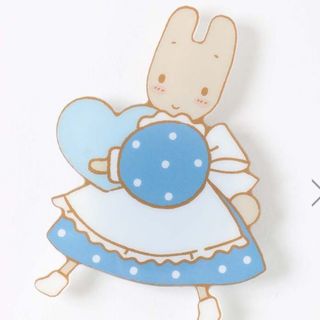 ブルーブルーエ(Bleu Bleuet)の新品☆貴重☆ブルーブルーエ×マロンクリーム☆スマホグリップ(キャラクターグッズ)