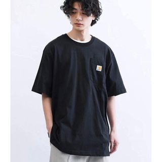 carhartt - 【L】カーハート   半袖Tシャツ　ブラックビッグシルエット