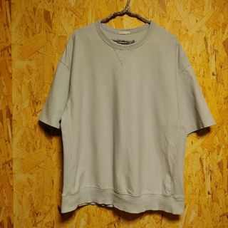 GUオーバーサイズＴシャツLライトブルー(Tシャツ/カットソー(半袖/袖なし))