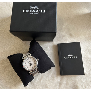 コーチ(COACH)のコーチ COACH クオーツ レディース 腕時計  ホワイト(腕時計)