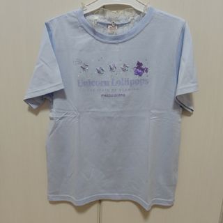 メゾピアノジュニア(mezzo piano junior)の新品メゾピアノジュニアユニコーンTシャツM（150）(Tシャツ/カットソー)