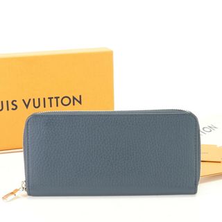 LOUIS VUITTON - 極美品 ヴィトン トリヨン レザー ジッピー ウォレット ヴェルティカル M58823 長財布 本革 ラウンドファスナー メンズ MNT 1030-E36