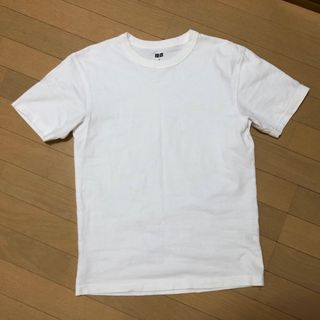 ユニクロ(UNIQLO)のクルーネック　コットンTシャツ　UNIQLO U  ユニクロ(Tシャツ(半袖/袖なし))