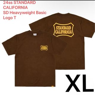 STANDARD CALIFORNIA - 激レア　スタカリSD Heavyweight Basic Logo T ブラウン