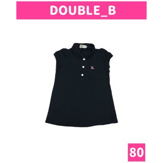 DOUBLE.B - DOUBLE_B/ダブルビー ポロシャツ トップス size80 チュニック