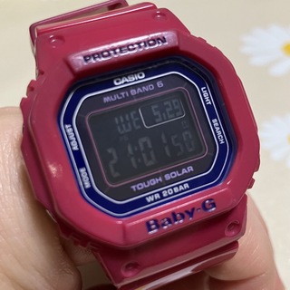 ベビージー(Baby-G)のCASIO Baby-G ソーラー電波 レディース BGD-5000(腕時計)