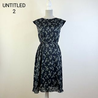 アンタイトル(UNTITLED)のuntitled ワンピース小花柄(ひざ丈ワンピース)