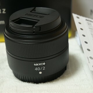 ニコン(Nikon)の美品 nikon ニコン NIKKOR Z 40mm f/2  単焦点レンズ(レンズ(単焦点))