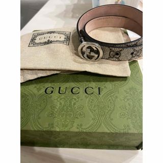 グッチ(Gucci)のグッチ　インターロッキング　革ベルト(ベルト)