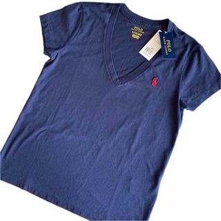 POLO RALPH LAUREN - ポロラルフローレン レディース ＶネックTシャツ 新品 未使用