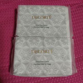 COSME DECORTE - コスメデコルテ　フェイシャルピュア　コットン　１４枚入り　２個セット　付録　雑誌