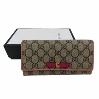 グッチ(Gucci)の未使用品！GUCCI【グッチ】GGプラス コンチネンタルウォレット 長財布(財布)