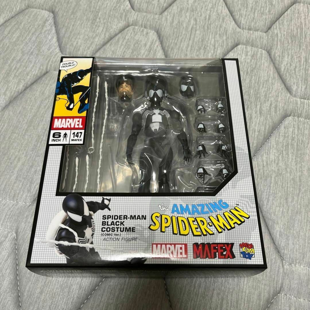 新品未開封MAFEX No.147スパイダーマン ブラックコスチューム 新品未開封MAFEX No.147スパイダーマン ブラックコスチューム