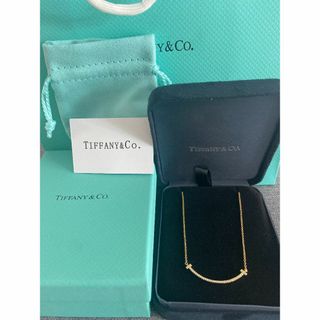 ティファニー(Tiffany & Co.)のティファニー Tスマイル ネックレス(ネックレス)