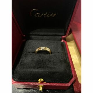 カルティエ(Cartier)のカルティエ ラブリング パヴェダイヤ  12号(リング(指輪))