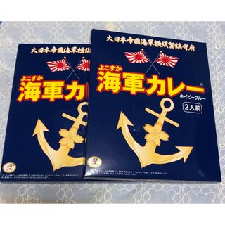 よこすか海軍カレー ネイビーブルー(2人前) 2箱(その他)