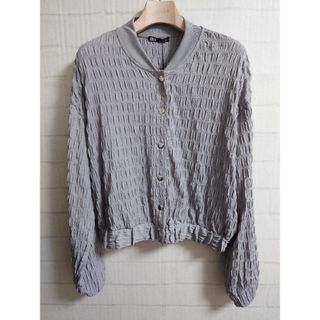 ザラ(ZARA)のタグ付き新品　ZARA　ブルゾン　カーディガン(カーディガン)