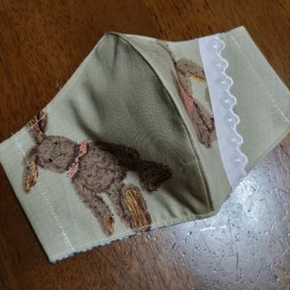 ピンクハウス(PINK HOUSE)のハンドメイド　インナーマスク　うさぎリボンB(その他)