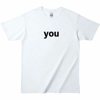 ギルタン(GILDAN)のTW-153   you あなた 英語 英字 英文(Tシャツ/カットソー(半袖/袖なし))