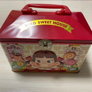 フジヤ(不二家)の不二家 ペコちゃん 缶ケース(その他)