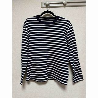 ユニクロ(UNIQLO)のユニクロ　UNIQLO  ボーダー　ロンT(Tシャツ(長袖/七分))