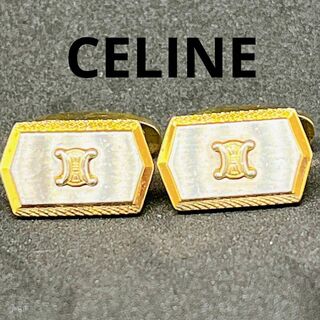 セリーヌ(celine)のCELINE セリーヌ カフス ゴールド　ロゴマーク(カフリンクス)