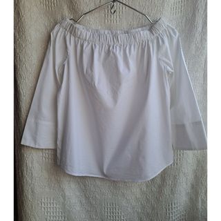 ザラ(ZARA)のZARAWOMAN　ボートネック　ブラウス　オフショルダー(シャツ/ブラウス(長袖/七分))