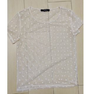 forever21　透け感Tシャツ　ホワイト(Tシャツ(半袖/袖なし))