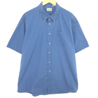 エルエルビーン(L.L.Bean)の古着 エルエルビーン L.L.Bean 半袖 コットンシャツ メンズXL /eaa452557(シャツ)