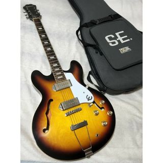 エピフォン(Epiphone)のEpiphone CASINO エピフォン カジノ サンバースト ケース付き(エレキギター)