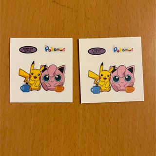 ポケモン(ポケモン)のポケモンパン  デコキャラシール  第203弾  ピカチュウ＆プリン 2枚セット(キャラクターグッズ)