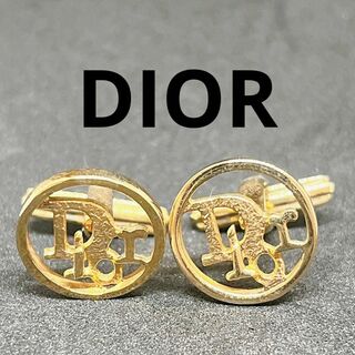 ディオール(Dior)のディオール DIOR カフス ゴールド ロゴ(カフリンクス)