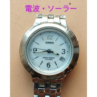 カシオ(CASIO)のAF13　カシオ　ウェーブセプター　電波・ソーラー時計　日付つき(腕時計)