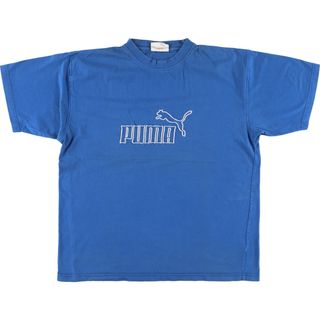 PUMA - 古着 プーマ PUMA ロゴTシャツ メンズL /eaa451447