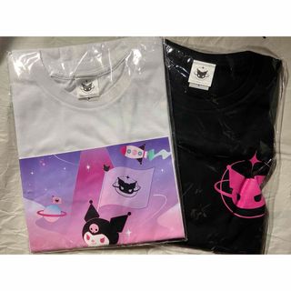 2種 世界クロミ化計画 　Tシャツ 白 黒　プライズ(Tシャツ(半袖/袖なし))