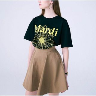 Mardi Mercredi Tシャツ マルディメクルディ半袖 イエローブラック(Tシャツ(半袖/袖なし))