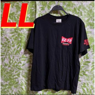 ドラゴンボール - LL☆ドラゴンボール★メンズプリントTシャツ★黒★レッドリボン軍