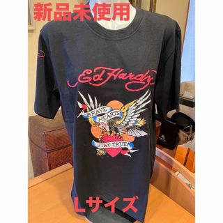 Ed Hardy - 新品未使用エドハーディ❤️鷲とハート　Tシャツ黒