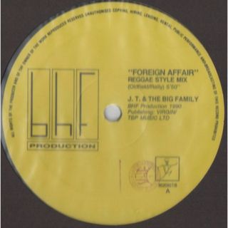 【廃盤12inch】J.T. And The Big Family / Fore(その他)